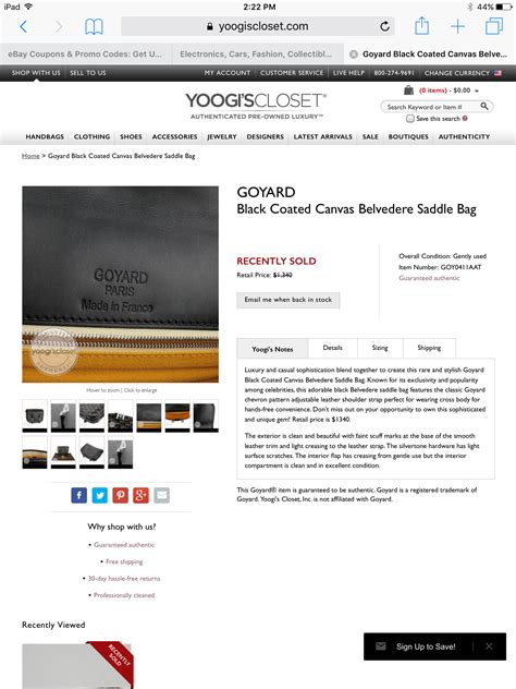 yoogi's closet website